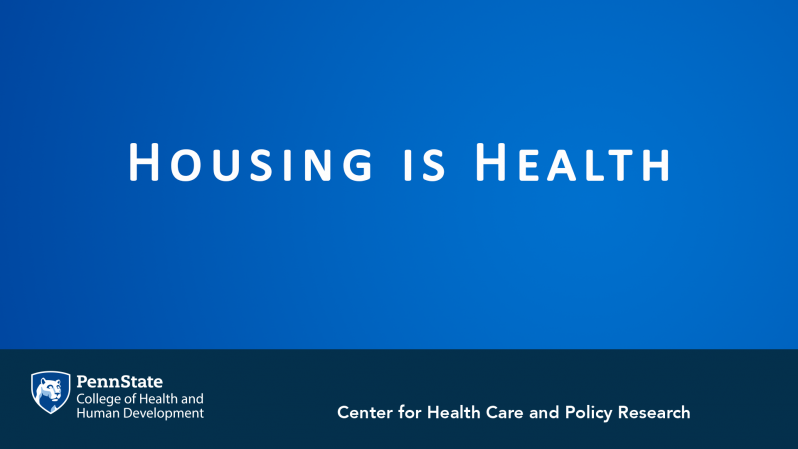 Housing is Health
