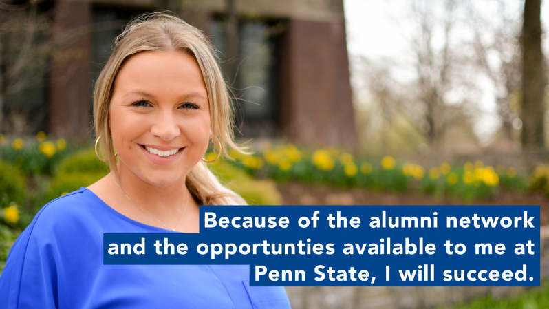 Paige Ahern - I will succeed at Penn State