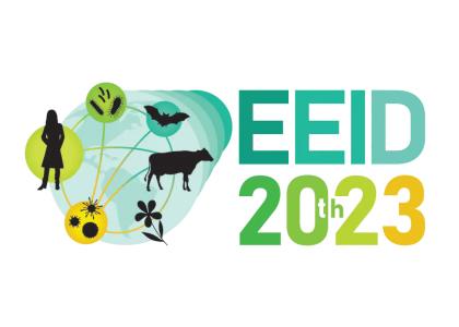 illustration with EEID logo and silhouettes of people, animals, and cells