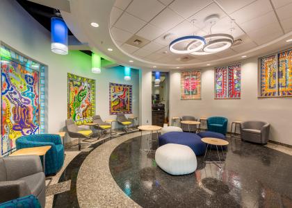 Interior shot of the Center for Sexual and Gender Diversity