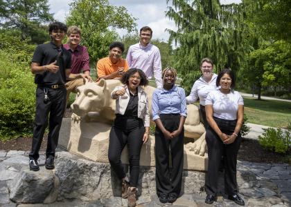 Photo of Penn State Berks LION STEM Scholars