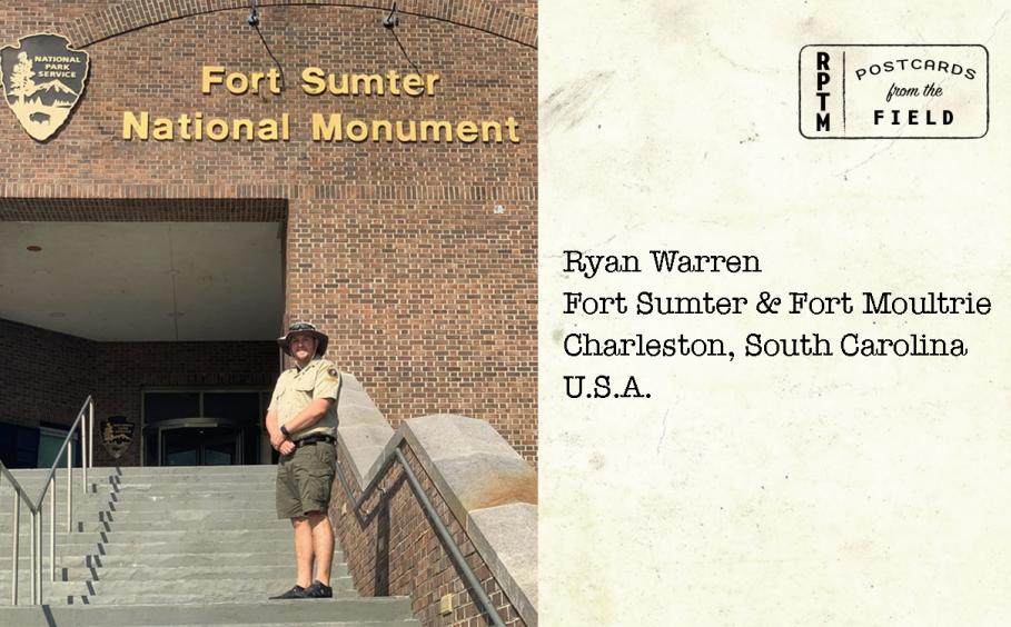Ryan Warren at Fort Sumter