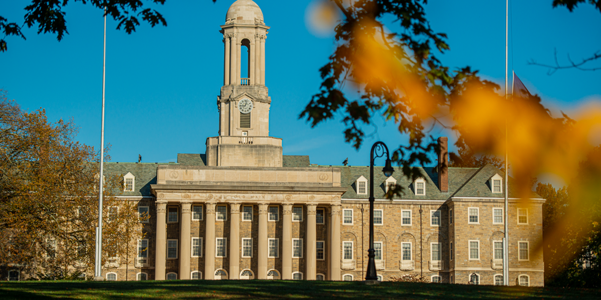 Landing Page Photo for Leadership Council featuring Old Main Building